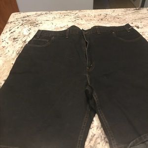 Black Jean shorts men’s 46